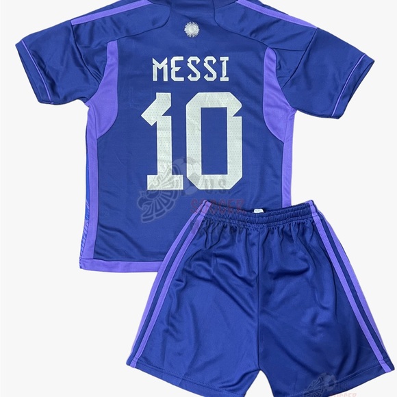 adidas Shirts & Tops 3 Stars New 223 Argentina Lionel Messi 0 Away